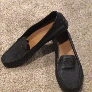 Women’s coach black flat size 10
